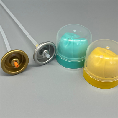 Valve de pulvérisation corporelle de déodorant de qualité médicale avec actionneur pour les formulations pour peau sensible avec joint hypoallergénique
