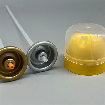 Valve de pulvérisation corporelle de déodorant de qualité industrielle avec actionneur pour la fabrication à grande échelle avec joint à haute résistance