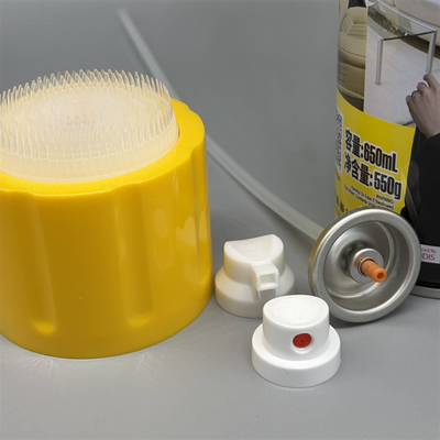 Ventilateur et capuchon pour le nettoyeur de mousse industriel et domestique pour une sortie de pulvérisation constante