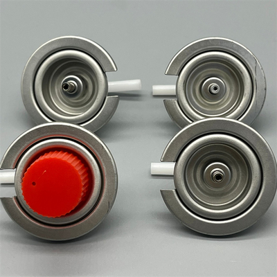Valve à canette de gaz automobile pour systèmes de carburant de véhicules au GPL avec mécanisme de verrouillage anti-vibration
