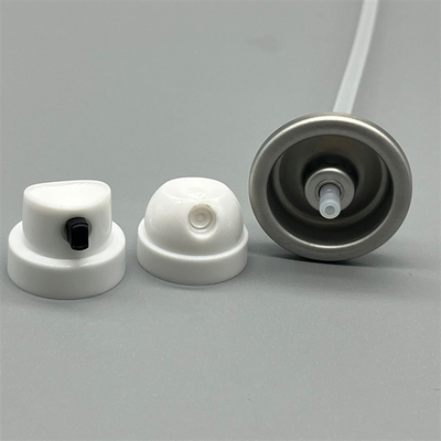 Valve de pulvérisation de déodorant pour corps en or de luxe pour les lignes de parfums haut de gamme avec technologie Silky Mist