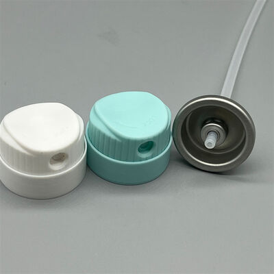 Valve aérosol à pulvérisation réglable pour l'application d'écran solaire