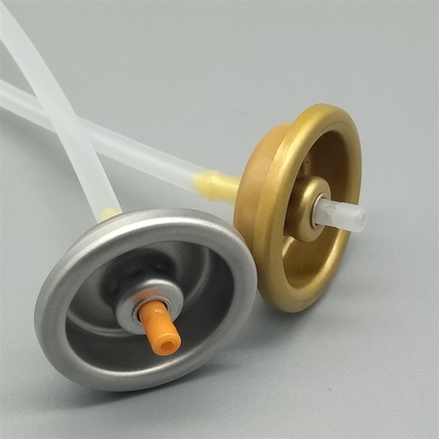 Valve de pulvérisation de déodorant de qualité industrielle pour la fabrication avec des caractéristiques résistantes aux fuites et à la corrosion