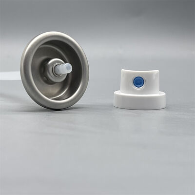 Vanne de vaporisateur corporel hypoallergénique pour produits pour peaux sensibles avec des matériaux doux