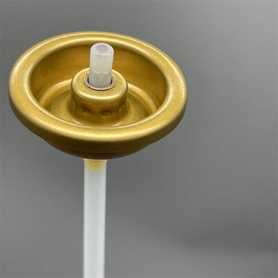 Vanne de déodorant en aluminium pour aérosol de pulvérisation pour l'emballage de soins personnels - Pulvérisation précise et utilisation étanche