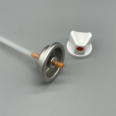 Valve aérosol à brouillard fin pour la peinture à pulvérisation avec motif de pulvérisation uniforme
