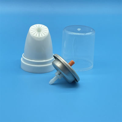 Valve de pulvérisation de mousse capillaire pour les soins capillaires à domicile        Valve distributeur d'aérosols avec actionneur ergonomique pour le coiffage quotidien de mousse