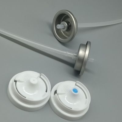 Valve de désodorisation pour aérosol antibactérien automobile pour pulvérisation continue ponctuelle