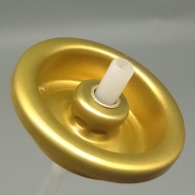 Valve aérosol 1 pouce pour applications de pulvérisation de poudre avec une distribution uniforme
