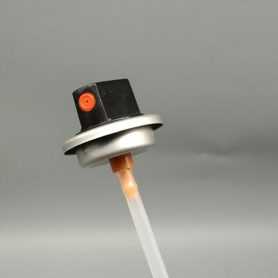 Valve de peinture mâle anti-colmatage pour peintures à haute viscosité avec revêtement anti-adhérent