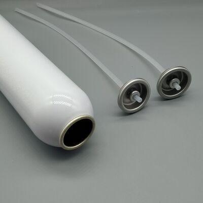 Valve de canette de déodorant d'aluminium Vente d'aérosol pour les bouteilles de pulvérisation de soins personnels avec conception anti-fuite et distribution en douceur