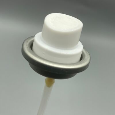 Vanne de pulvérisation de brillance capillaire professionnelle robuste pour salons et barbiers à forte fréquentation, avec joint étanche et actionneur ultra-durable