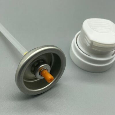 Valve en mousse de rasage hypoallergénique avec distribution contrôlée douce