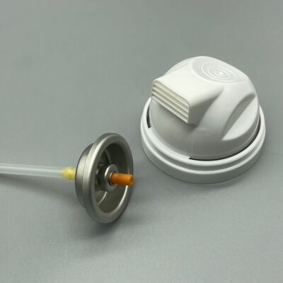 Valve de mousse à raser en aérosol de qualité supérieure pour hommes, aérosols de mousse et de crème à raser