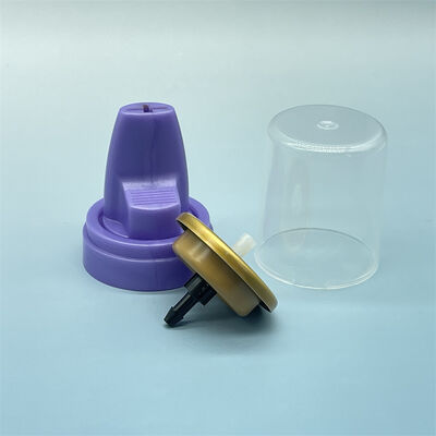 Buse de distributeur de mousse aérosol anti-colmatage à haut débit avec design ergonomique pour un coiffage rapide