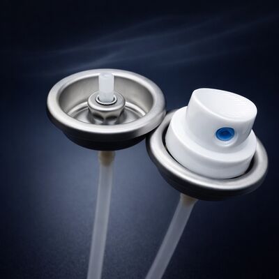 Valve de pulvérisation de brouillard facial de haute précision avec brouillard ultrafin et scellement fiable pour les emballages de soins de la peau