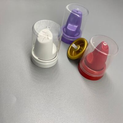 Valve de mousse à cheveux en aluminium inversé avec distribution à 360 degrés et compatibilité sac-sur-valve pour mousse de coiffure