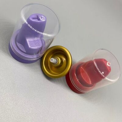 Valve aérosol en aluminium inversé pour mousse de cheveux Formule de qualité salon Compatible