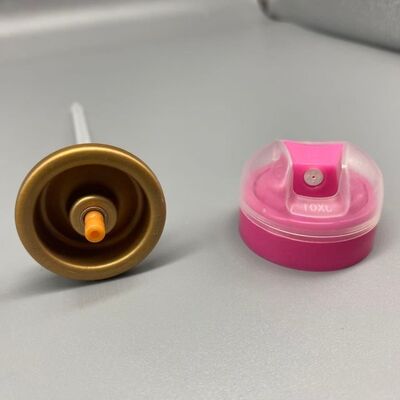 Valve aérosol pour désodorisant avec distribution constante de particules pour parfums d'intérieur