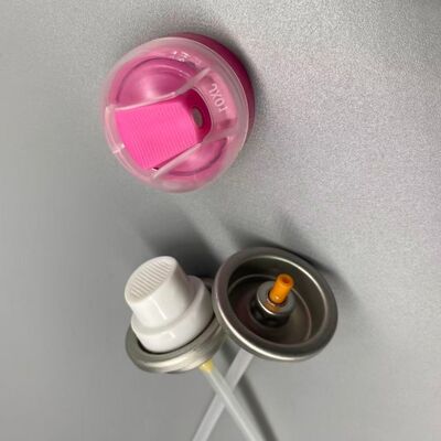 Valve d'aérosol pour désodorisant avec distribution de pulvérisation constante pour l'élimination des odeurs