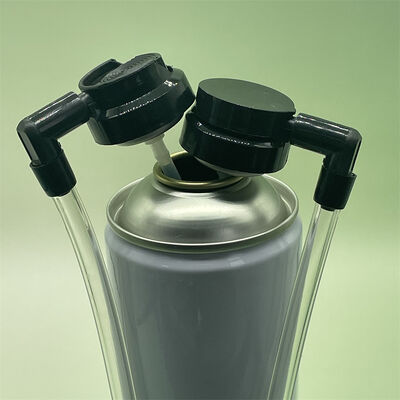 Valve à pulvérisation de réparation de pneus avec buse, valve d'étanchéité de pneus d'urgence, valve universelle de buse de réparation de pneus pour la maintenance d'urgence du véhicule