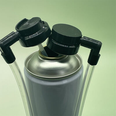 Valve à pulvérisation de colle de réparation de pneus avec buse, vanne à pulvérisation de réparation de ponction pour la maintenance d'urgence des pneus automobiles