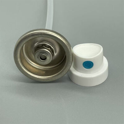 Valve aérosol de peinture féminine pour les boîtes de peinture à pulvérisation automobile avec une performance de distribution lisse et uniforme