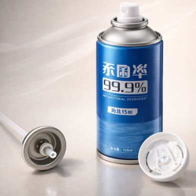 Valve aérosol pour déodorant intérieur et sprays de contrôle des odeurs